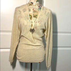 Cache Gold sparkle knit! Beautiful!